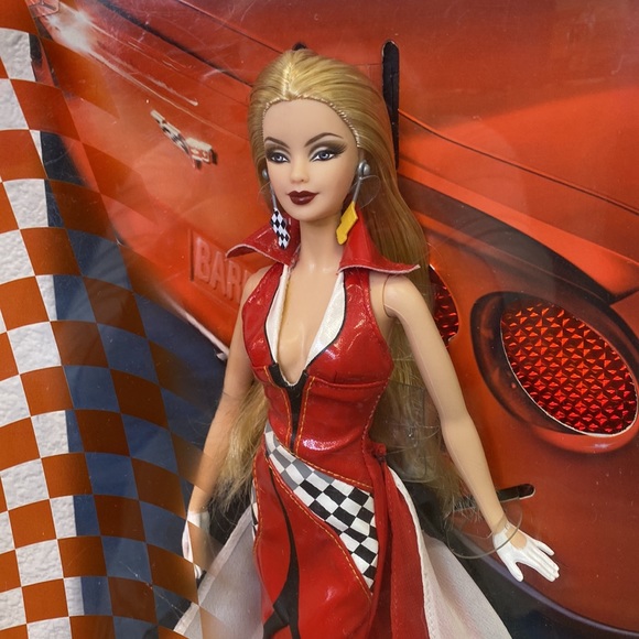 Barbie 50th Anniversary Corvette Pink Label Doll NIB P5248 P5247 - Picture 13 of 13